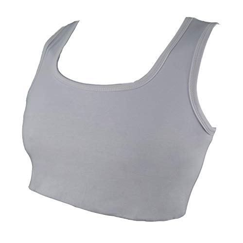 BaronHong Tomboy Trans Lesbian Pull On Closure Chest Binder Short Tank Top Elastic Band