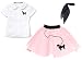 Toddler 3 Piece Poodle Skirt Costume Set