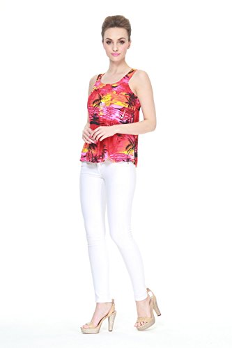 Image of Hawaii Hangover Family Matching Hawaiian Clothes, Sunset Red | Family matching Hawaiian outfits, Sunset Red, lightweight rayon, machine washable, tropical floral print, luaus, cruises