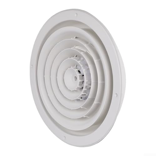 Grille d'aération ronde 405 mm pour installation VMC et faux plafond
