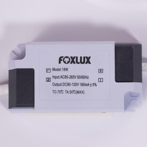 Foxlux Painel LED Quadrado Sobrepor 18W 6500K Biv