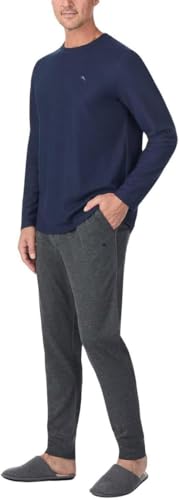 Tommy Bahama Men’s 2-piece Relaxed Fit Logo Embroidered Lounge Set