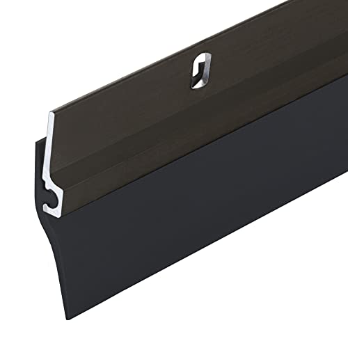 m-d Building Products 05173 91,4 cm Triple Fin Aluminium und Vinyl Tür Sweep