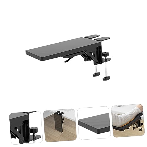 Soporte de brazo para computadora con placa de extensión plegable ergonómica 2