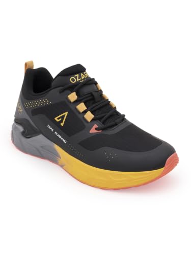 Image of Ozark Trail Running Shoes for Men in Black & Blue | Low-Cut Outdoor