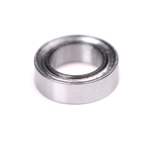 Rodamientos 5x8x2,5 mm con blindaje metálico y acero resistente 4