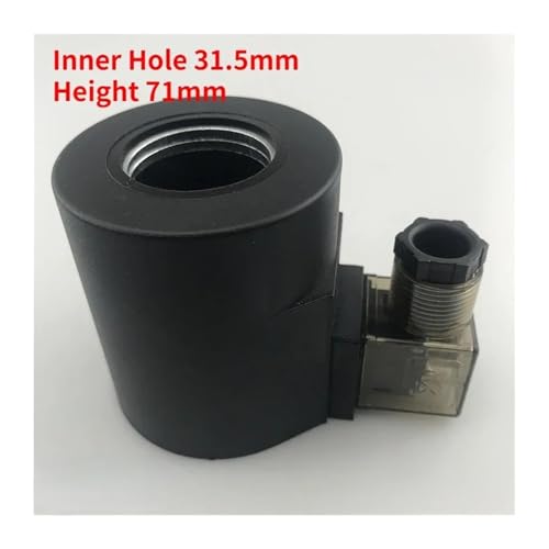 Bobine d'électrovanne hydraulique tout cuivre de 71 mm pour commande de distributeur