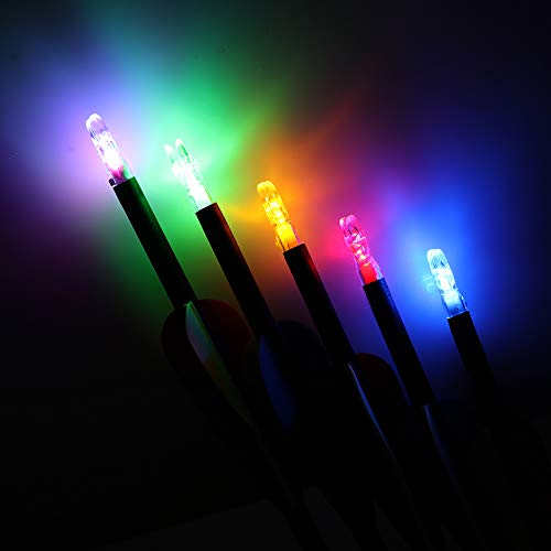 JY Lighted Nocks Led Crossbow Nocks Automatic Led Lighted Nock for Hunting-3Pcs(.30")