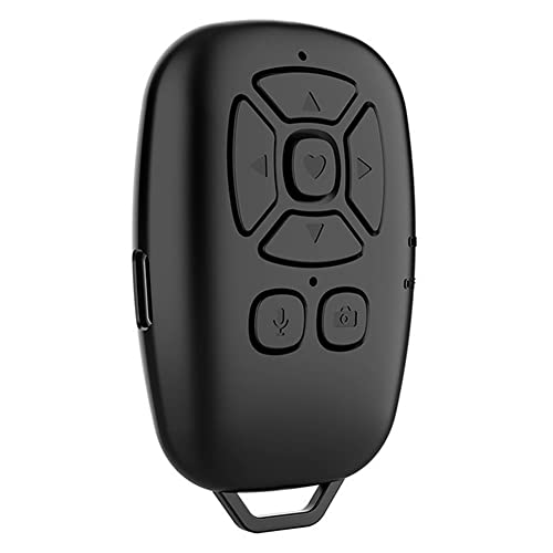 Pesfehhy Control Remoto Bluetooth Selfie CáMara Obturador BotóN de TeléFono MóVil E-Book PáGina de Foto Controlador InaláMbrico