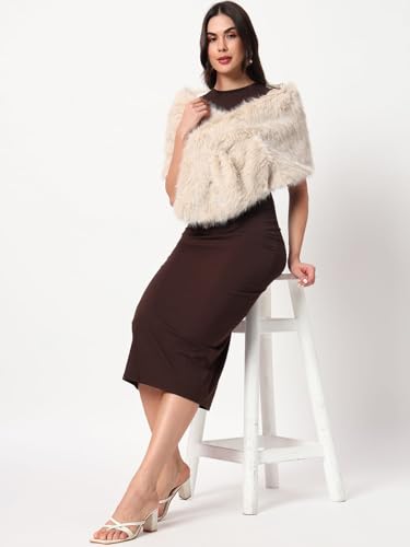 Image of Extra Large Women's Faux Fur Collar for Winter Coat