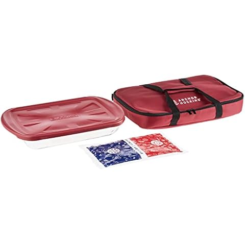 Anchor Hocking 91087 Essentials Glas-Backgeschirr Cover