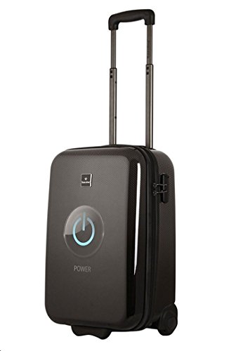 Preisvergleich Produktbild Koffer M Saxoline Power Button 55 cm Reisekoffer Handgepäck Trolley Bowatex