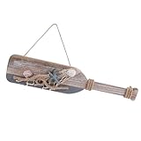 Décoration murale rétro à suspendre pour la maison - fabriquée en bois, pour une utilisation à long terme