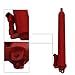 labwork 3T Hydraulic Long Ram Jack 3 Ton 6600 Pound Capacity Red Workshop Crane Engine Hoist Lifting Tool Heavy Duty Hydraulic Jack for Automotive and Industrial Use