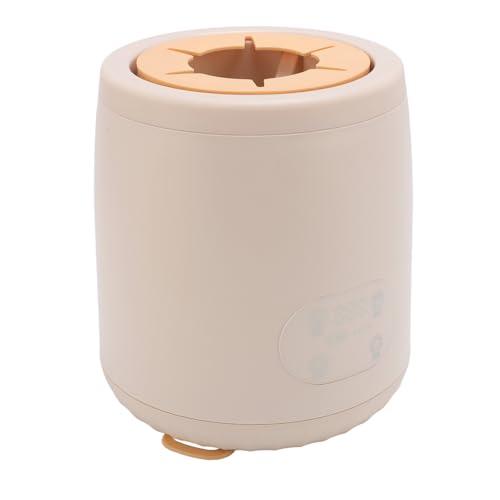Coctelera Eléctrica con Luz Nocturna, con Función de Mantener Caliente, con 4 Modos de Agitación y 4 Velocidades, Coctelera de Leche USB para Botella de 50 a 75 Mm de Diámetro