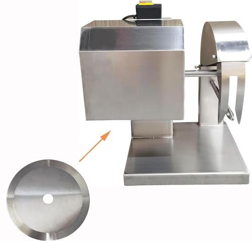 Anbaochi Stainless Steel Round Blade for Bone Bone Saw Cutting Machine, Blades for Meat Cutter Machines Food Processing Equipment ?Meat Cutting Machine not included