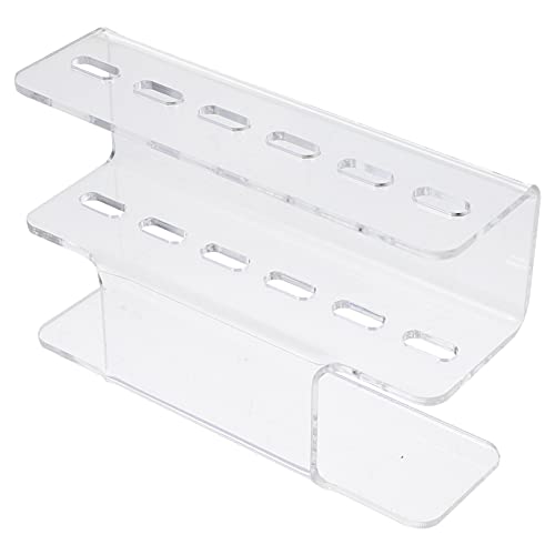 PATKAW まつげピンセット収納ラック 1個 プラスチック製 耐久性 ディスプレイスタンド 家庭用 プロ向け まつげエクステ用オーガナイザー
