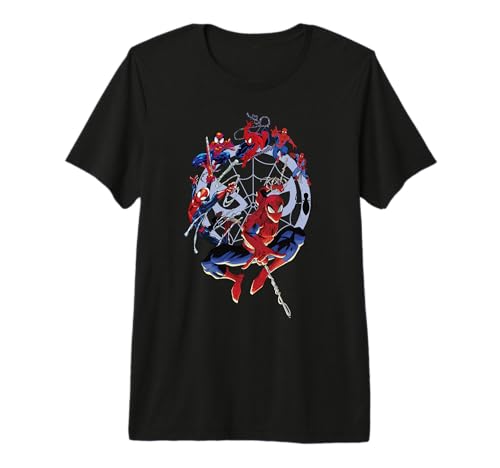 T-shirt Spider-Man 60th Anniversary Spidey Circle vêtement anniversaire