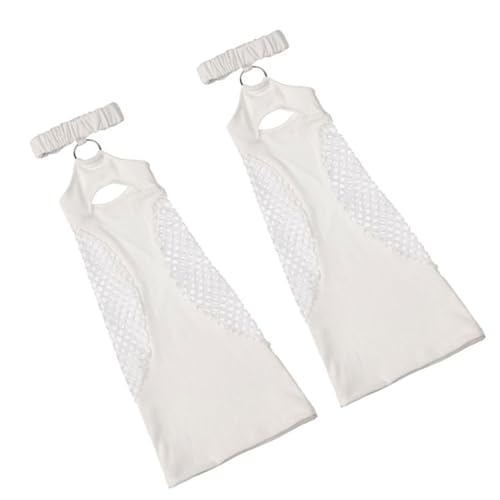 Jambières évasées haut de gamme style punk résille pour femme