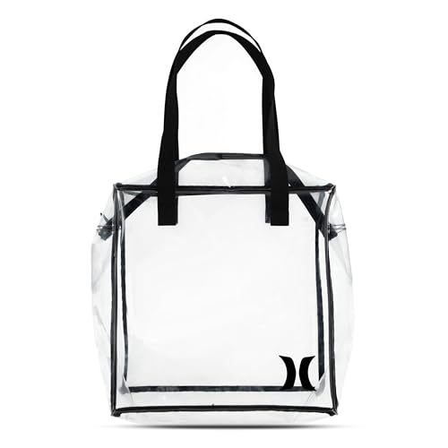 Bolsa Tote Clear de poliuretano miniatura 1