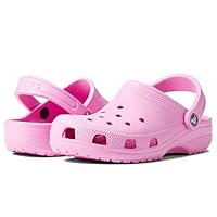 Crocs Unisex Kids Classic Clog K Clogs, Taffy Pink, 4 UK