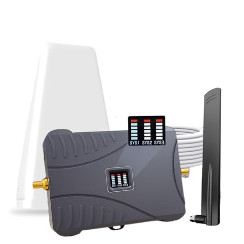 Cell Phone Booster for Home & Multi-Room,Up to 7,000 sq ft,Cell Phone Signal Booster for Band 5/12/13/17,Boost 5G 4G Data for All U.S. Carriers FCC Approved Cell Signal Booster