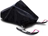 Universal Snowmobile Cover 145" Long x 51" Wide x 48" High, Thick Waterproof UV and Dirt-Resistant S