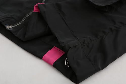 Image of perdontoo Mens Casual Windbreakers Lightweight Drawstring Hooded Jackets