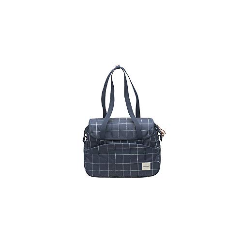 New Looxs Unisex-Adult Tosca Check Handtasche, Blue, 16 Liter Cover