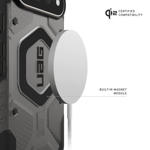 Image of Urban Armor Gear UAG Designed for Google Pixel 11 Pro XL Case, Pathfinder Clear - Compatible with Pixelsnap & Magnetic Charging Transparent Rugged Protective Cover - Ash /Black