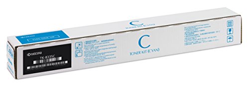 Toner Kyocera TK-8335C Cyan pour imprimante multifonction couleur de secrétariat - 2