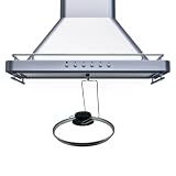 Hood Vent Magnetic Pot Lid Holder Organizer - Keep Kitchen Counter Clean with Heavy Duty Hook Lid Ho