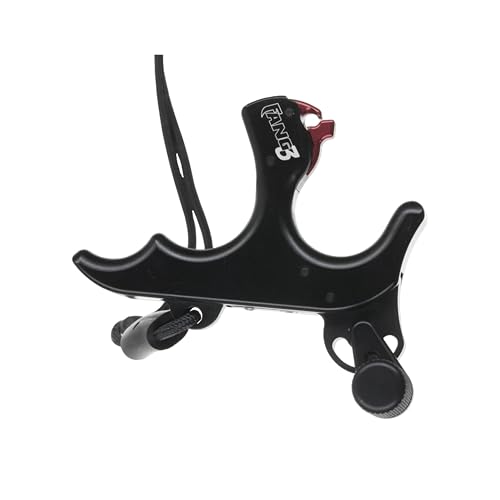 Tru Ball Archery Fang, Black, 3 Finger