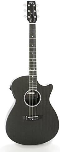 RainSong Hybrid Series H-OM1000N2 Slim Body cutaway acoustic electric with N2 neck
