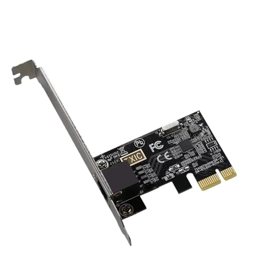 5G PCIe to RJ45 Network Adapter RTL8126B Chip 1000/2500/5000Mbps Gigabit Ethernet LAN Controller Adapter for PC/Desktop Win10/11(1000Mbps RTL8111) miniatura 1