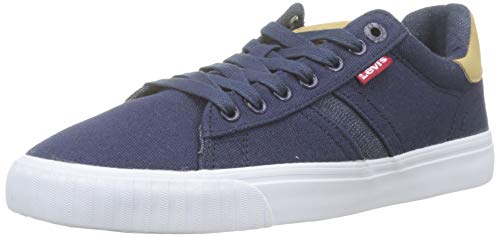 LEVIS FOOTWEAR AND ACCESSORIES Skinner, Zapatillas para Hombre, Azul (Navy Blue 17), 40 EU