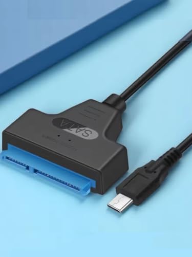 Cable SATA a USB Tipo-C USB 2.0 para disco duro 2.5"