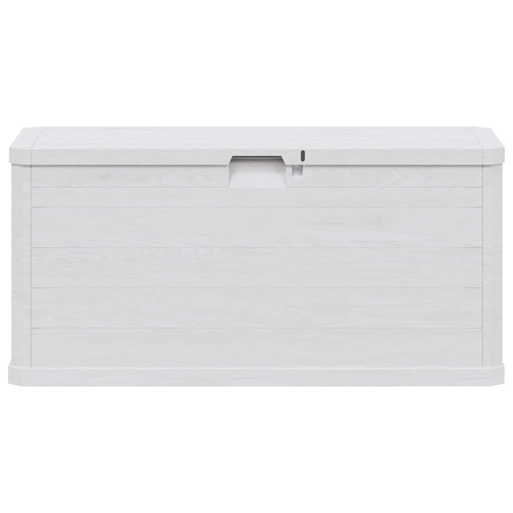 Garten Aufbewahrungsbox Outdoor Box Wasserdicht Gartenbox Auflagenbox, Kissenbox für Garten Balkon und kleine Flächen Hellgrau 280 L