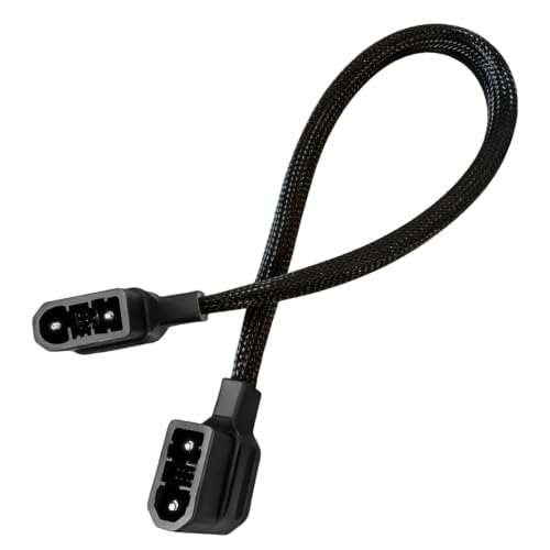 Image of Hzruilite Smart Extra Battery Connection Cable for Power Station Delta 2 Max, Delta Max, Delta 2, Delta 3, Delta 3 Plus, Delta 3 1500, Wave 2 and Wave 3 UL STW 8AWG