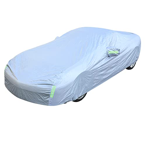 Image of Waterproof Car Cover Ultrashield Custom Compatible with Chevy Corvette C6 2005-2013, Car Cover All Weather Snowproof UV Protection Heavy Duty Weatherproof Outdoor