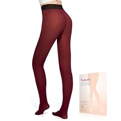 Fake Translucent Wine Red-pantyhose