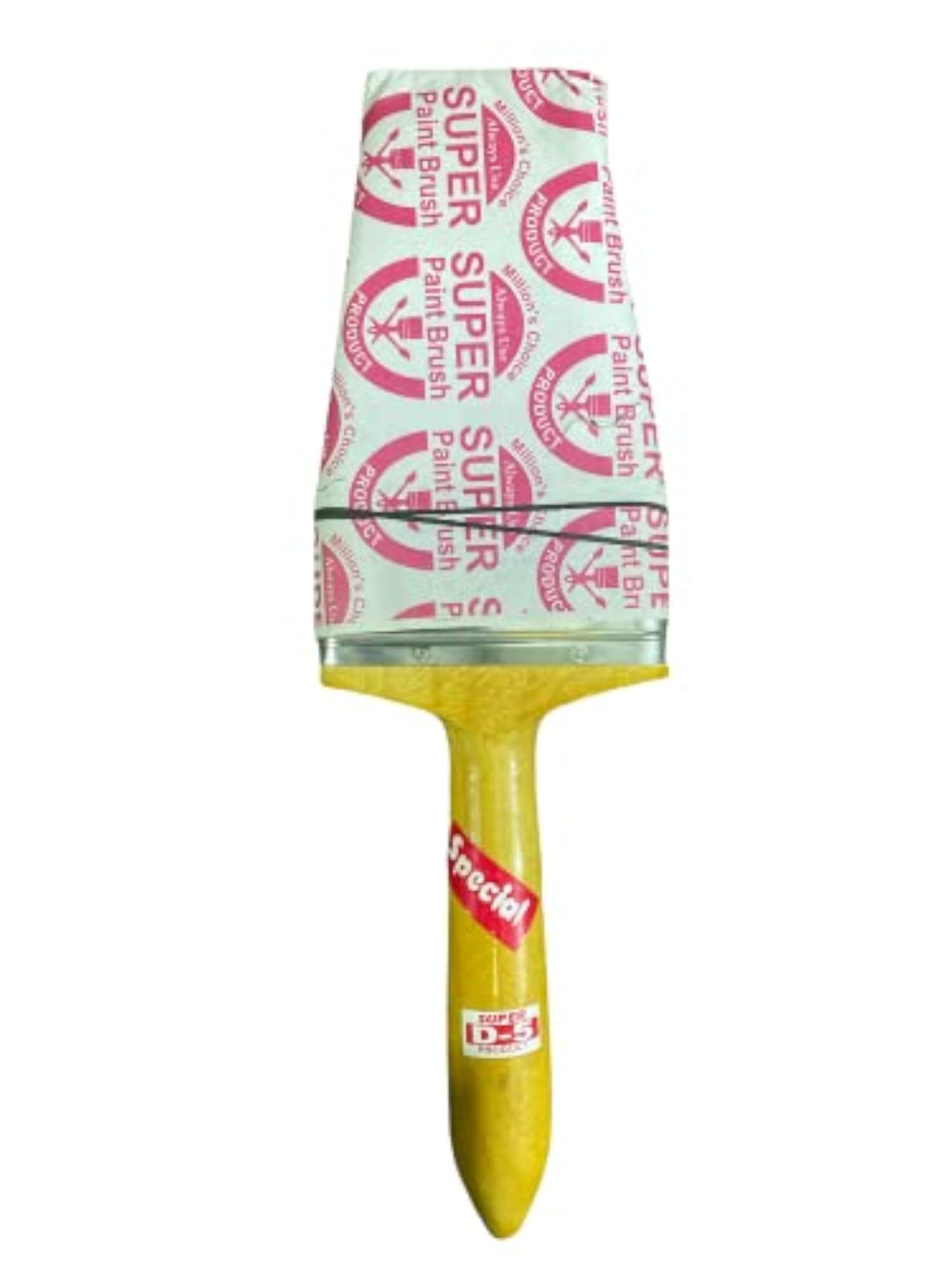 Flat Paint Brush for General Purpose Use, Red