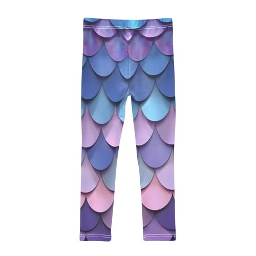 Bolaz Toddler Girls Leggings Printed Yoga Pants Leggings Fish Scales for Kids2