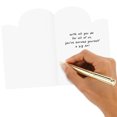 Hallmark Teacher Appreciation Card Assortment (6 Cards with Envelopes) for Kindergarten, Grade School, Preschool Teachers