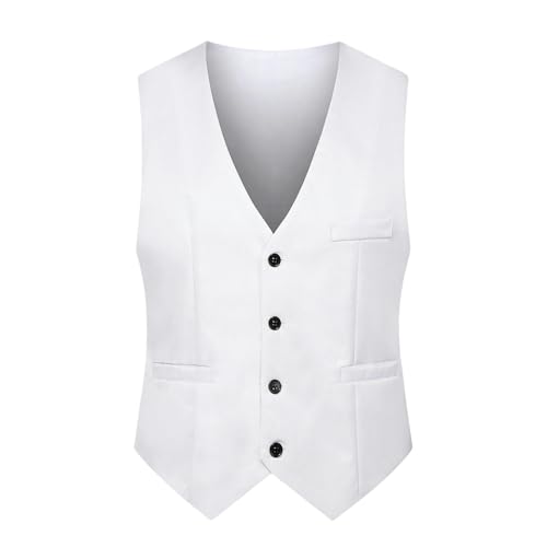Gilet de costume homme style britannique coupe ajustée coréenne