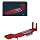 Red Semi-trailer Flatbed