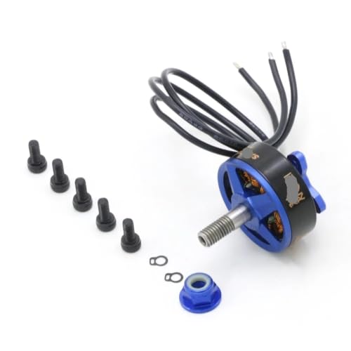 Motor sin escobillas 2207 2300KV de 2 unidades para drones multirrotor de 3-4S 4