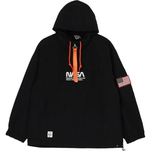 [チャムス] レディース NASA スペース フーディー NASA Space Hoodie K001 ブラック L/W パーカー