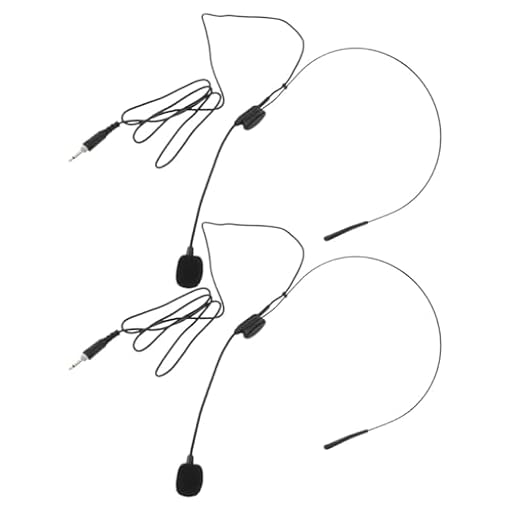 Healeved Micrófono de Condensador Cable 2 Piezas Auricular Micrófono para Amplificador de Voz Diadema Ajustable y Reducción de Ruido para Grabación y Transmisión en Directo | Ya disponible en tu tienda friki favorita! En mundofriki.es! Healeved Micrófono de Condensador Cable 2 Piezas Auricular Micrófono para Amplificador de Voz Diadema Ajustable y Reducción de Ruido para Grabación y Transmisión en Directo | Ya disponible en tu tienda friki favorita! En mundofriki.es!