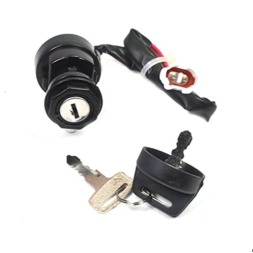 2 Pin Motorcycle ATV Car Ignition Switch Assembly with Key for Yamaha